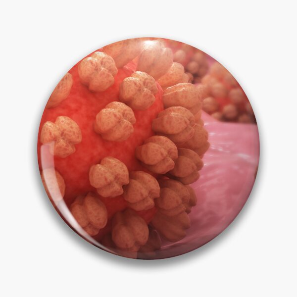 Item preview, STK701684H-Illustration of norovirus on surface. designed and sold by StocktrekImages.