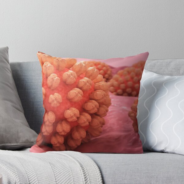 Item preview, STK701684H-Illustration of norovirus on surface. designed and sold by StocktrekImages.
