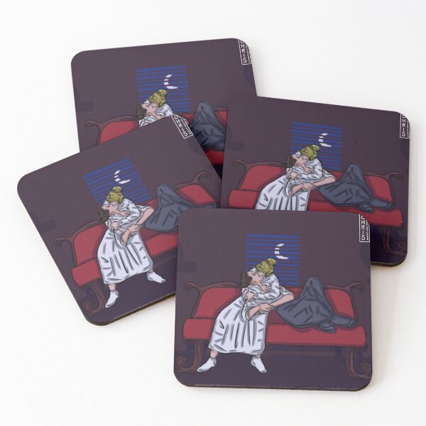 Item preview, Chaumiere night Gentleman Jack print magnet card designed and sold by alligatortearsq.