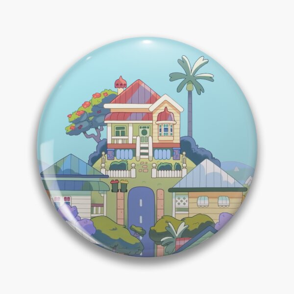 Item preview, Cartoon House Skyline designed and sold by dharmatilley.