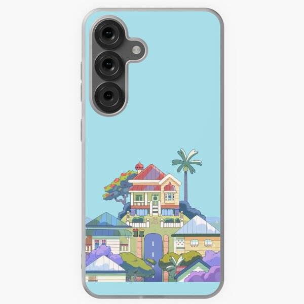 Item preview, Cartoon House Skyline designed and sold by dharmatilley.