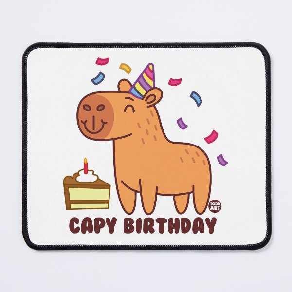 Item preview, CAPY BIRTHDAY CAPYBARA designed and sold by TODD GOLDMAN.