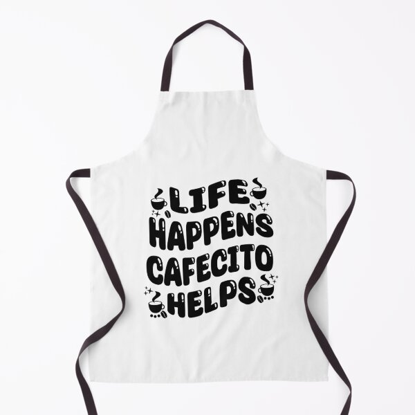 Item preview, Funny Colombian Coffe Quotes Life Happens Cafecito Helps designed and sold by saadabs.