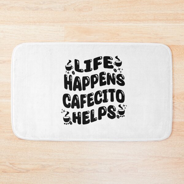 Item preview, Funny Colombian Coffe Quotes Life Happens Cafecito Helps designed and sold by saadabs.