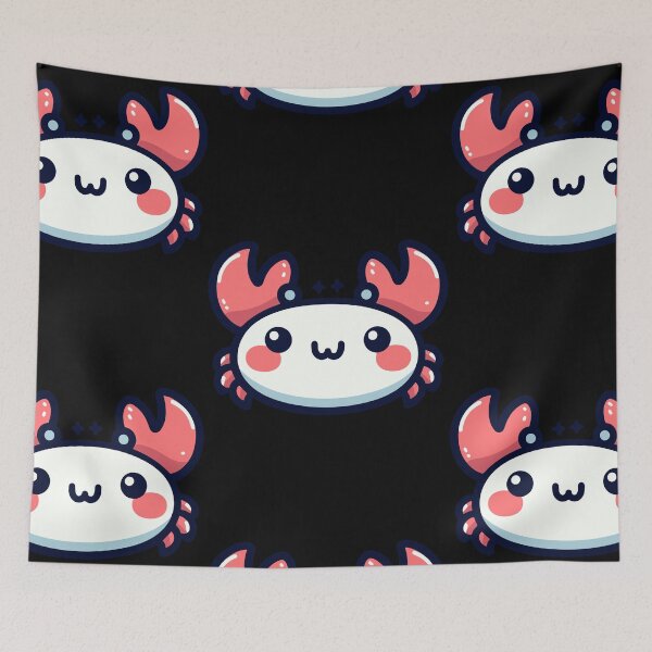 Item preview, Cute Vectoral Crab Face designed and sold by ArtfulWeave.