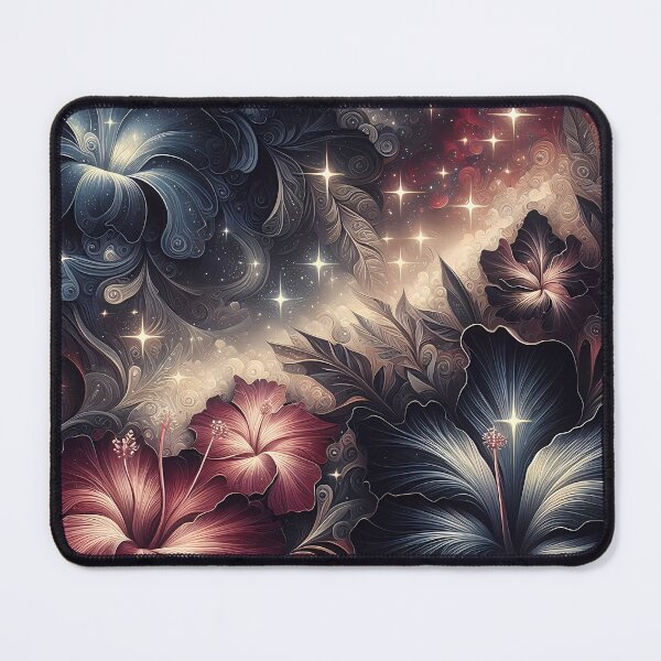 Item preview, Celestial Blossoms: A Fusion of Floral Elegance and Cosmic Wonder designed and sold by Vitalka-uk.