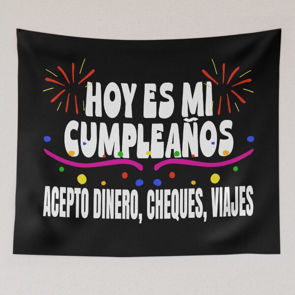 Item preview, Hoy es mi cumpleanos designed and sold by giftfromheart.