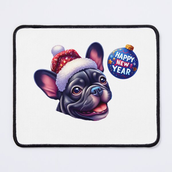 Item preview, Frenchie Festivities: Ornamental Wishes for a Happy New Year! designed and sold by EpicPaws.