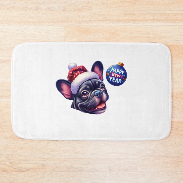 Item preview, Frenchie Festivities: Ornamental Wishes for a Happy New Year! designed and sold by EpicPaws.