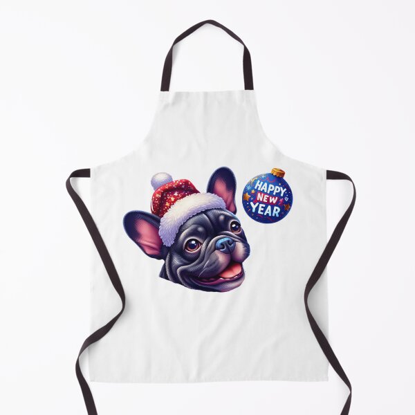 Item preview, Frenchie Festivities: Ornamental Wishes for a Happy New Year! designed and sold by EpicPaws.