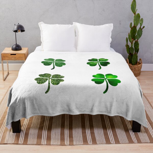 Item preview, Green Shamrocks St Patricks Day designed and sold by CheekyChimpCo.