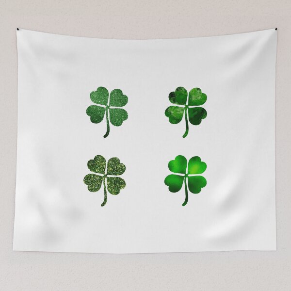 Item preview, Green Shamrocks St Patricks Day designed and sold by CheekyChimpCo.