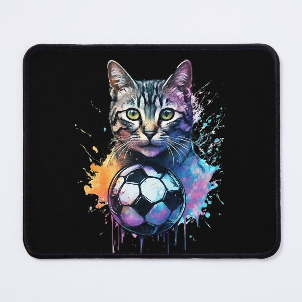 Item preview, Soccer Cat designed and sold by SportyVerse.