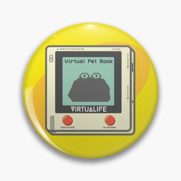 Item preview, Virtual Pet Rock designed and sold by Primal Mistry.