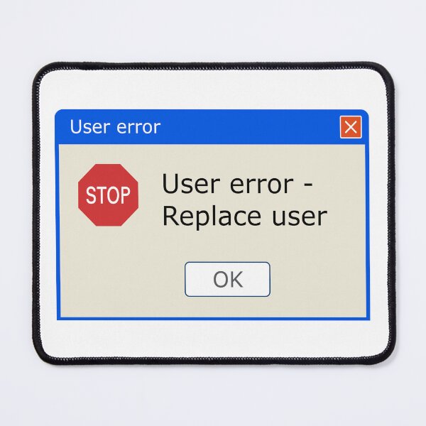 Item preview, User Error Replace User designed and sold by Retr0Tshirts.