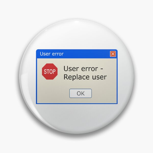 Item preview, User Error Replace User designed and sold by Retr0Tshirts.