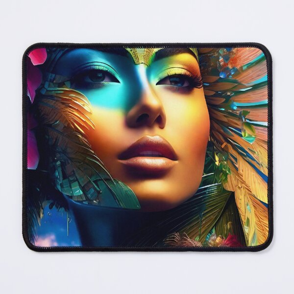 Item preview, Tropical Portrait designed and sold by MatrixTattoo.