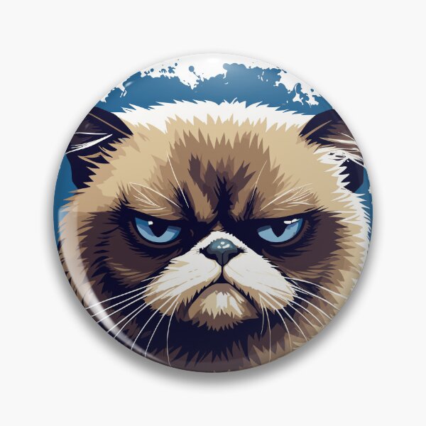 Item preview, Good morning?! Very thin ice! Grumpy cat designed and sold by Ultimate-Rabbit.