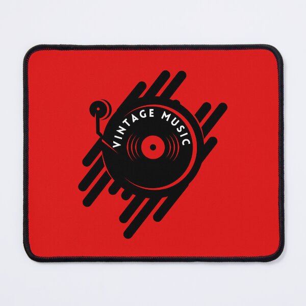 Item preview, VINTAGE TURNTABLE DJ LOGO designed and sold by infinitearte.
