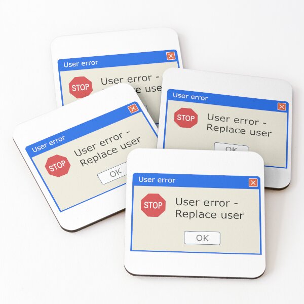 Item preview, User Error Replace User designed and sold by Retr0Tshirts.