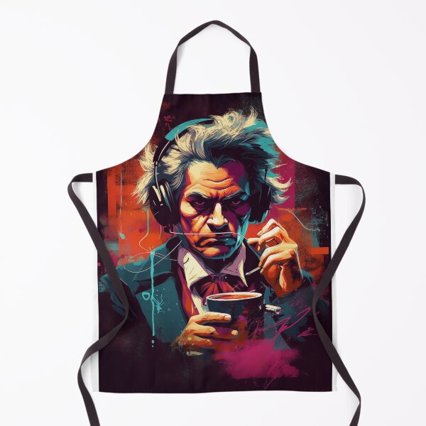 Item preview, Bet Hoven Bethhoven Modern Meme Twist Poster on the Classical Composer designed and sold by Printic.