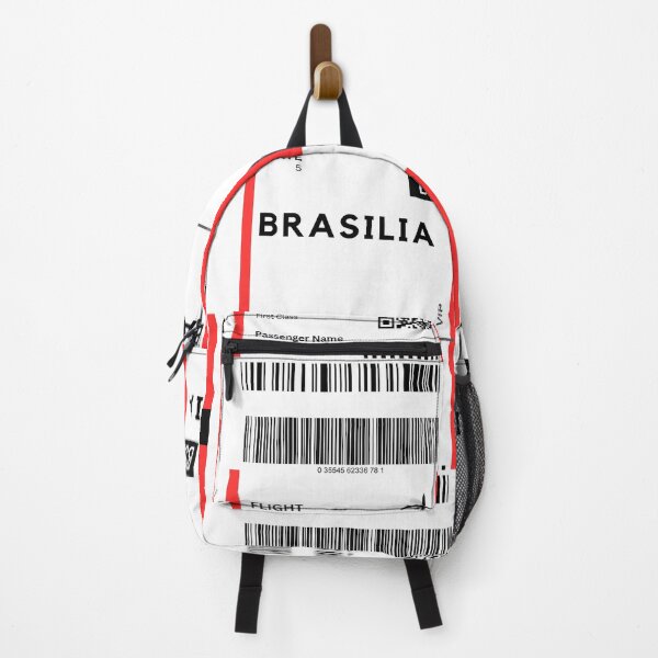 Item preview, Brasilia, Brazil Airplane Boarding Pass designed and sold by RoamInk.