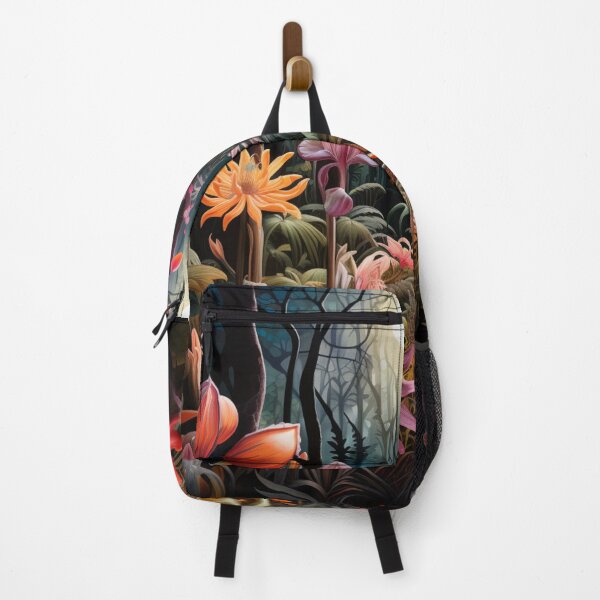 Item preview, Moonlit Exotic Flower Garden designed and sold by whitecat23.