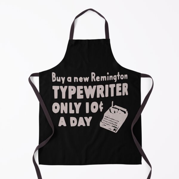 Item preview, Old Ad 10 CENTS Remington Typewriter Vintage Grey designed and sold by Marni Scofidio Desi9ns.