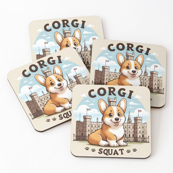 Item preview,  Corgi Squat Windsor designed and sold by yesmorrow.