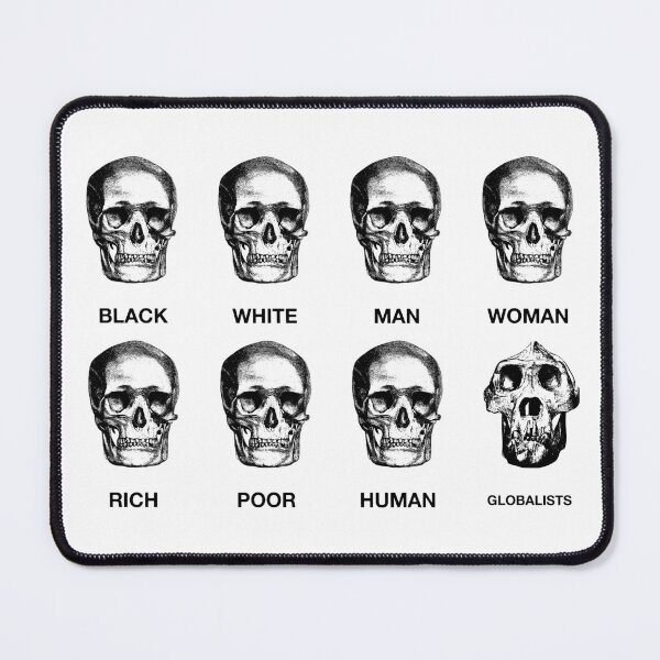 Item preview, Human vs. Globalist - Human and Globalist designed and sold by Dusty-BlackFox.