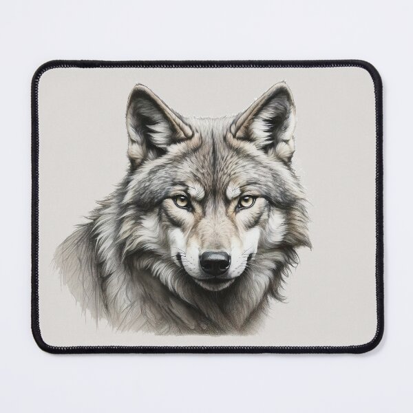 Item preview, Wolf Study designed and sold by RailtonArt.