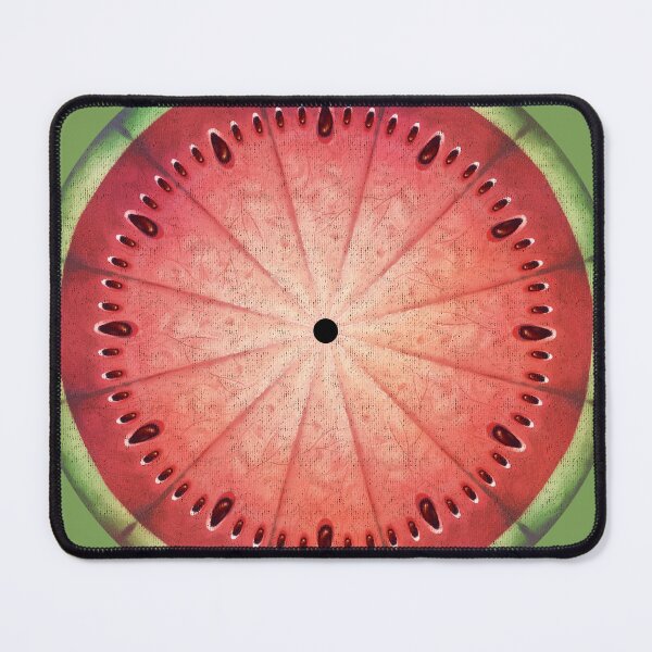 Item preview, Watermelon shaped for wall clocks designed and sold by TMZartes.