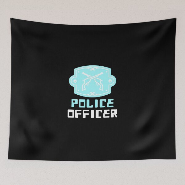 Item preview, Police Officer Design with Soldier Gun designed and sold by PRIVARSHU.