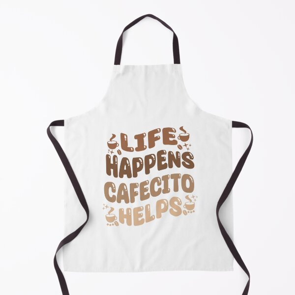 Item preview, Funny Colombian Coffe Quotes Life Happens Cafecito Helps designed and sold by saadabs.