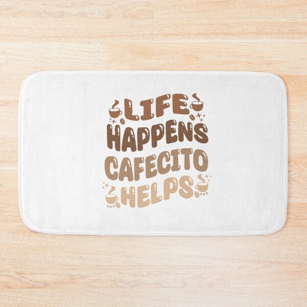 Item preview, Funny Colombian Coffe Quotes Life Happens Cafecito Helps designed and sold by saadabs.