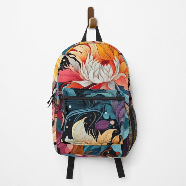 Item preview, Floral Print Bright and Bold designed and sold by whitecat23.