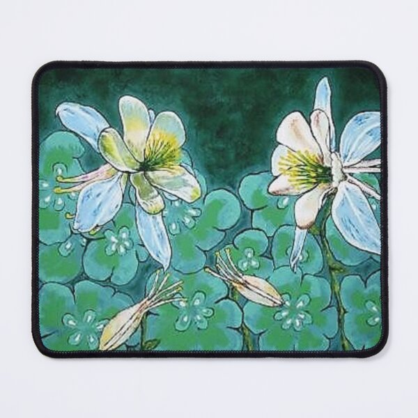 Item preview, Columbine flowers designed and sold by janjacbu.