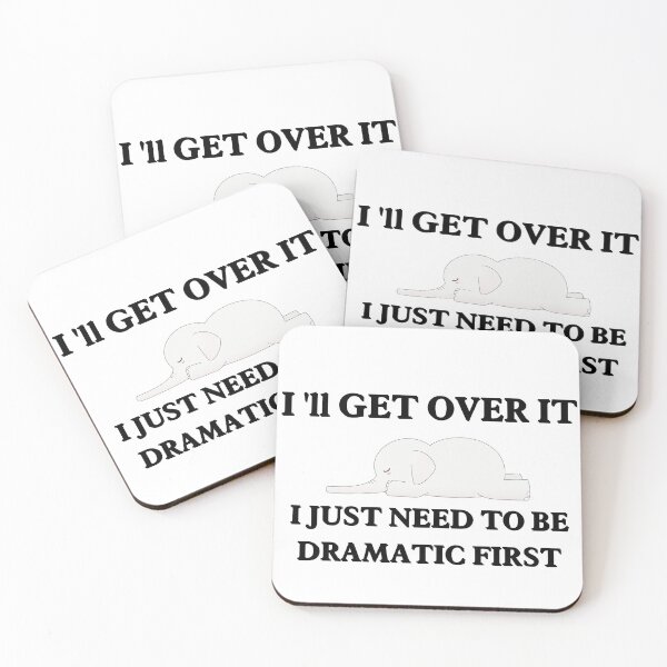 Item preview, Ill get over it I just need to be dramatic first vinyl , elephant , best friend gift, laptop designed and sold by Fresh Clothes.