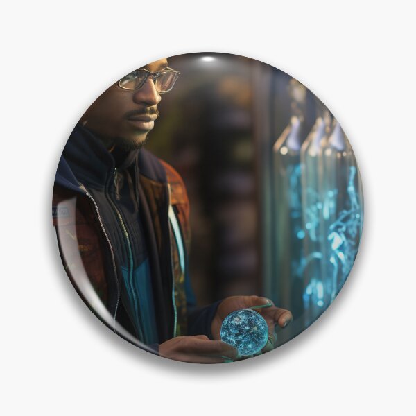Item preview, Black Healer: Harnessing Genetics for Tailored Treatment in 2035 designed and sold by TheBrainArt.