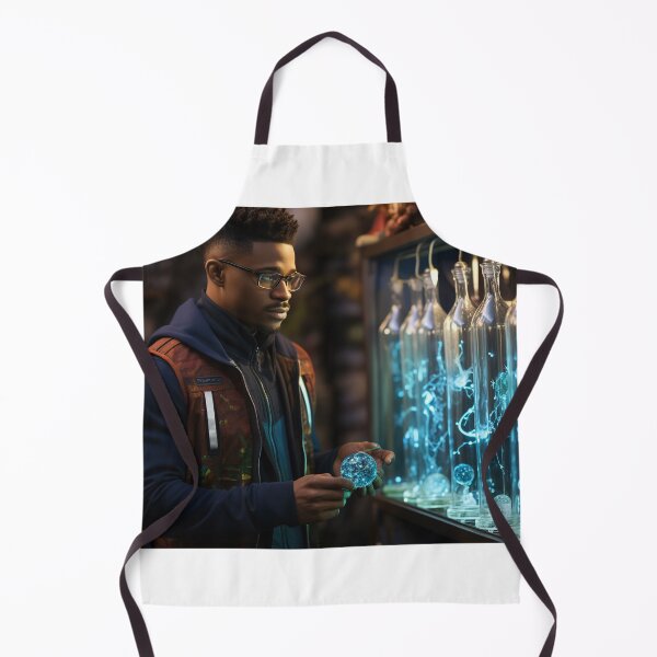Item preview, Black Healer: Harnessing Genetics for Tailored Treatment in 2035 designed and sold by TheBrainArt.
