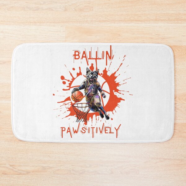 Item preview, Ballin Pawsitively designed and sold by SportyVerse.