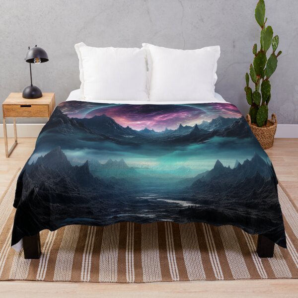 Item preview, Dark Fantasy Landscape - Black Hole Galaxy designed and sold by Fantasy Masterpiece.