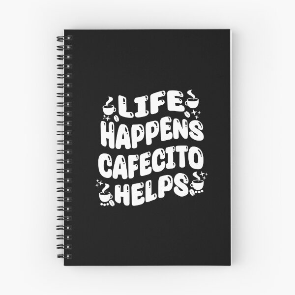 Item preview, Funny Colombian Coffe Quotes Life Happens Cafecito Helps designed and sold by saadabs.