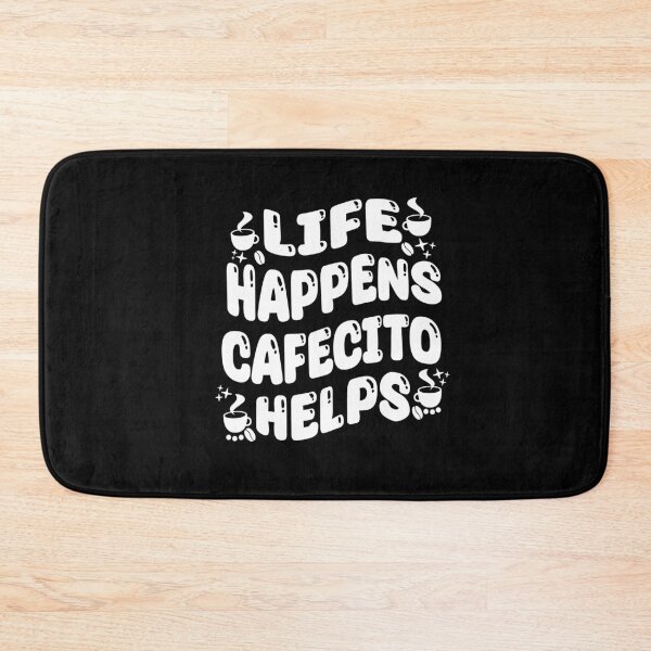 Item preview, Funny Colombian Coffe Quotes Life Happens Cafecito Helps designed and sold by saadabs.