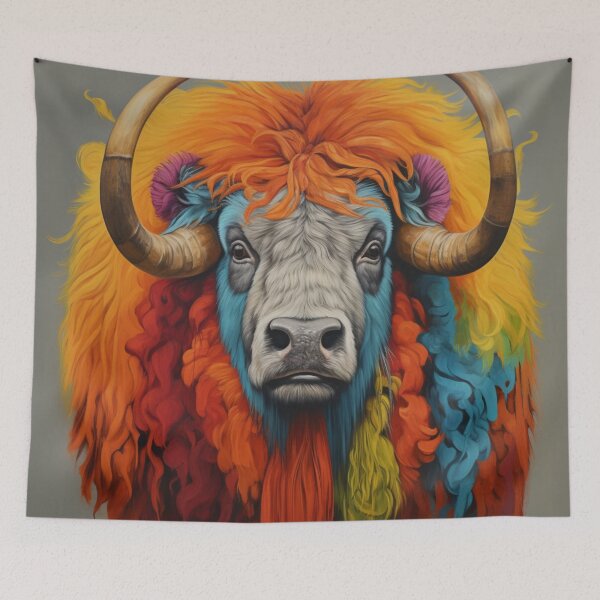 Item preview, Rainbow Bison designed and sold by whitecat23.