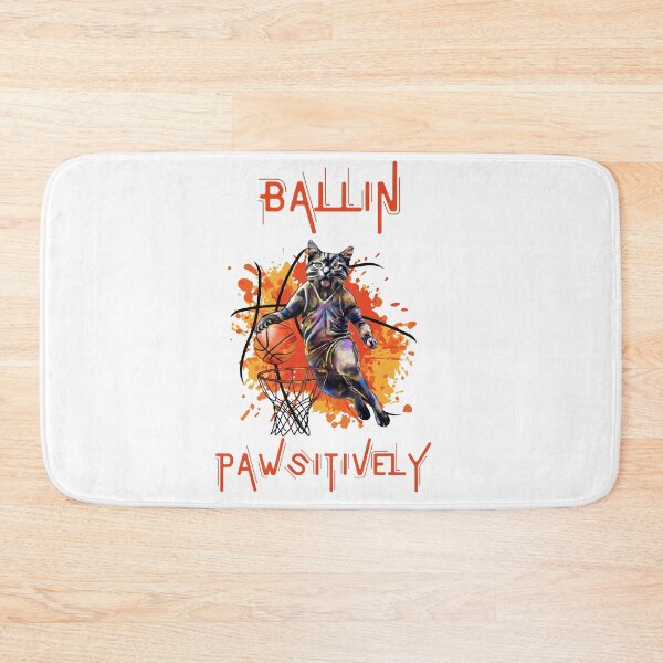 Item preview, Ballin Pawsitively designed and sold by SportyVerse.