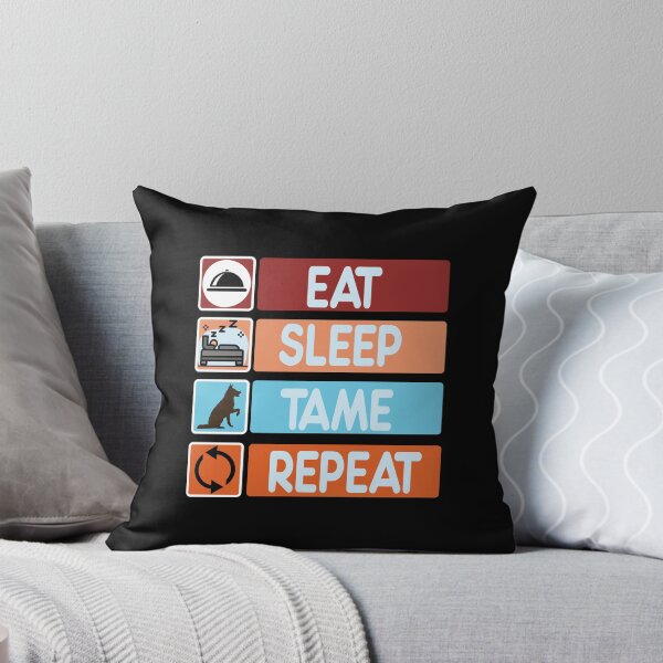 Item preview, eat sleep tame repeat designed and sold by Creative-Wolf16.