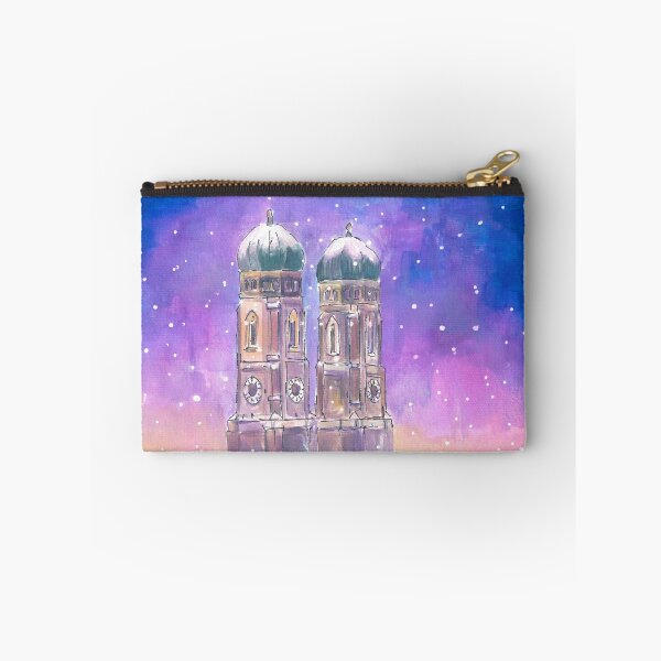 Item preview, Quiet Munich Nightly Snowfall with Church of our Lady  designed and sold by artshop77.
