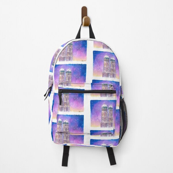 Item preview, Quiet Munich Nightly Snowfall with Church of our Lady designed and sold by artshop77.