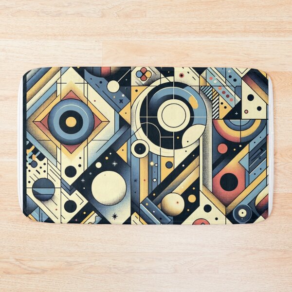 Item preview, Geometric Harmony: A Modern Mosaic designed and sold by ryspayevkaisar.